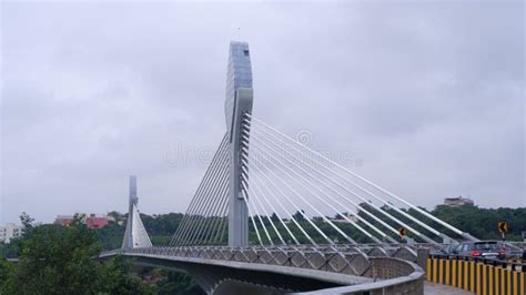 Durgam Cheruvu Cable Bridge Is An Extradosed Bridge In Hyderabad