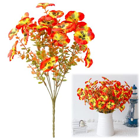 Guopo Artificial Flowers Outdoor Fall Flowers For Outside Decoration