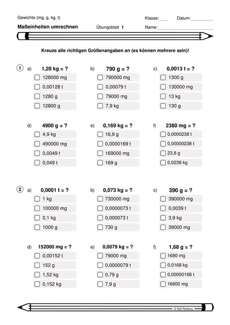 Kilogramm Mathe 3 Klasse Gewichte Arbeitsblätter Kostenlos zimzimmer