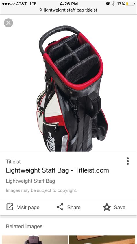 3 way divider golf bag - Golf Gear - Team Titleist