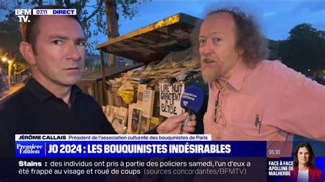 JO 2024 les bouquinistes indésirables 18 09