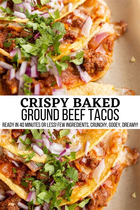 Crispy Beef Tacos Artofit