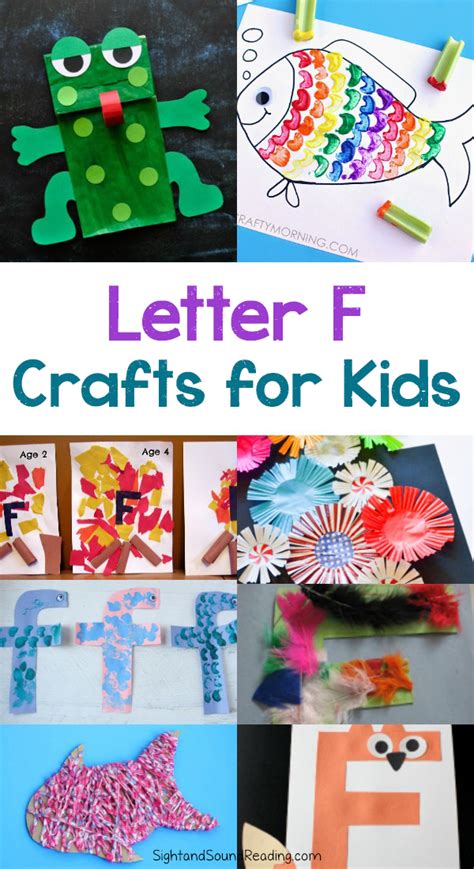 Letter F Crafts Mrs Karles Sight And Sound Reading