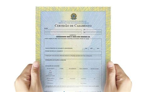 Valor Da Segunda Via Da Certidão De Casamento