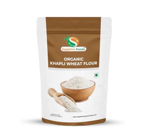 Buy Organic Khapli Wheat Flour Online From Organic Sapphire Foods At