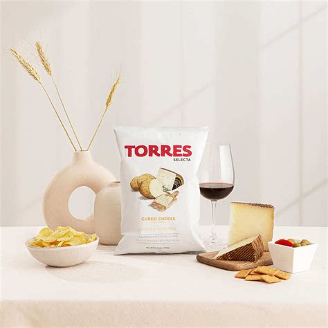 Chips gourmet saveur manchego affiné Patatas Torres