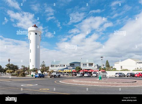 CAPE TOWN, SOUTH AFRICA, AUGUST 14, 2018: A street scene in Milnerton ...