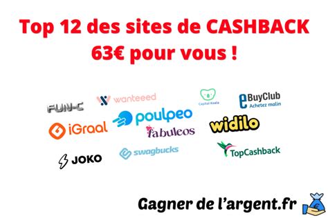 Top 12 Meilleurs Sites De Cashback 63 Pour Vous Gagner De L