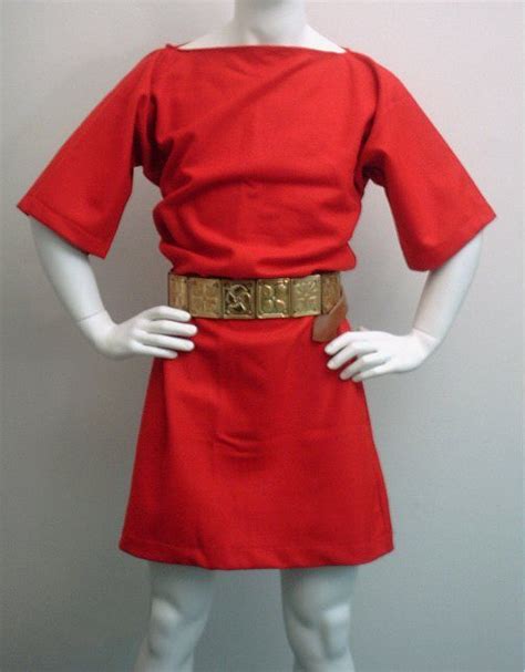 Ah6016 Red Roman Tunic 6295 Ancient Greek Clothing Roman Clothes Roman Fashion