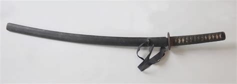 Sabre Katana Avec Tsuba Ajour En Fer D Cor