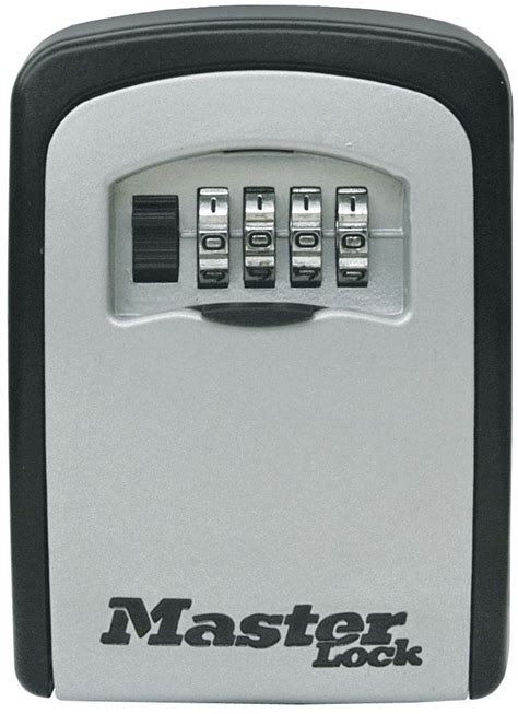 MASTER LOCK, Mechanical Combo Lock, 5 Key Capacity, Lock Box - 4HY63 ...