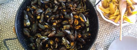 Moules sauce poulette