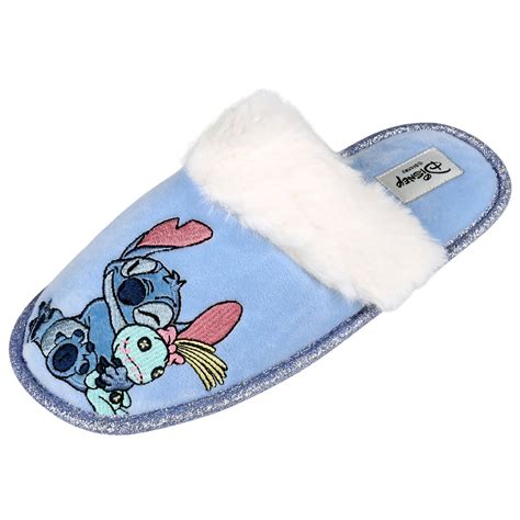 Disney Stitch Damskie Kapcie Papcie Niebieskie Mi Ciutkie Eu