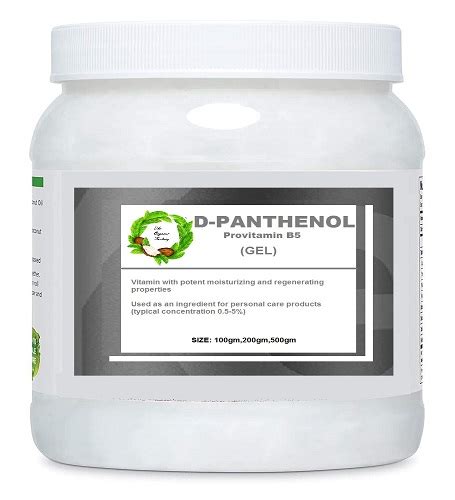 D Panthenol Provitamin B5 THE ORGANIC FACTORY