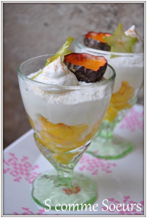 Verrine Mousse De Coco Salade De Mangue Et Coulis Passion Paperblog