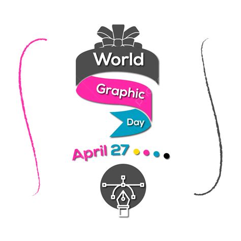 World Graphics Day Vector Hd Images Creative And Colorful World Graphics Day Premium Vector Png