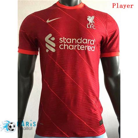 Site Maillotparis Maillot De Foot Liverpool Player Exterieur