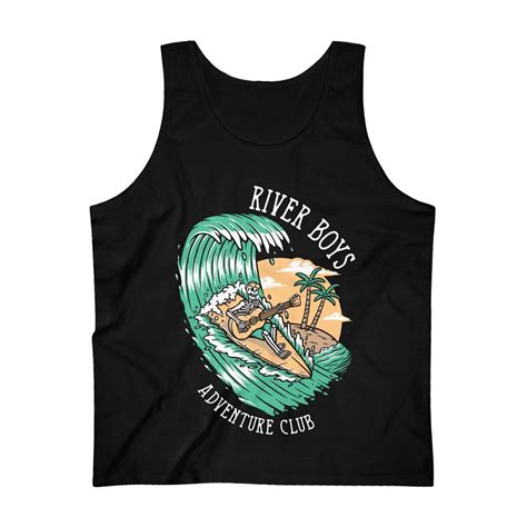 Surfs Up – Surfing Tank Top » River Boys Adventure Club