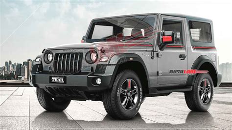 Mahindra Thar Rwd Brochure On Official Website Launch Nears