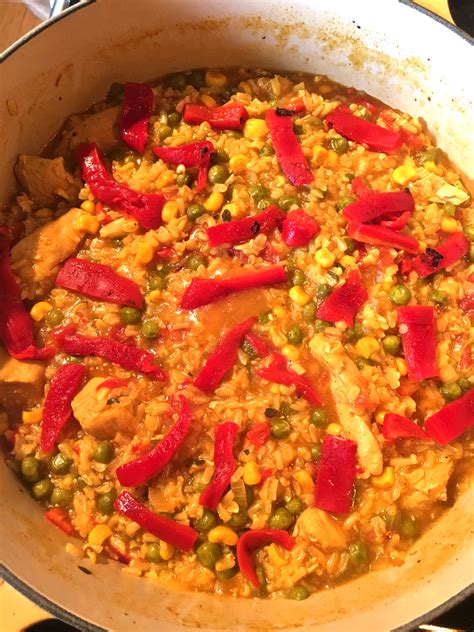 Cuban Arroz Con Pollo Recipe Arroz Con Pollo Spanish Chicken With