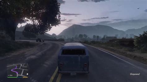 Gta Intentando Subir El Monte Chiliad Con Una Furgoneta Hippie