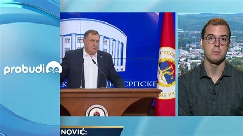 Mladen Vujinović Proširenje sankcija porodica Dodik vidi kao udar i na