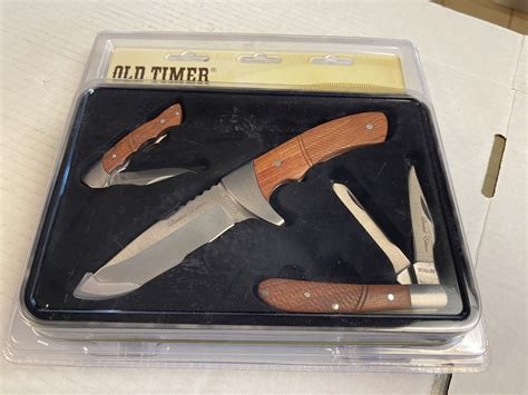 Schrade Old Timer Limited Edition Piece Gift Set Factory New For Sale