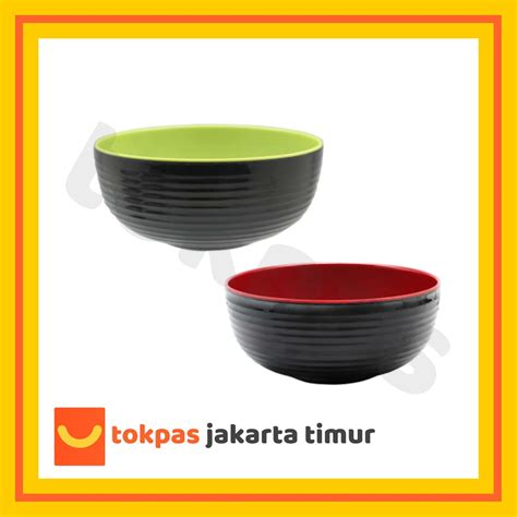 Jual Mangkok Melamine Inch Cm Mangkok Ulir Datar Dua Warna Golden