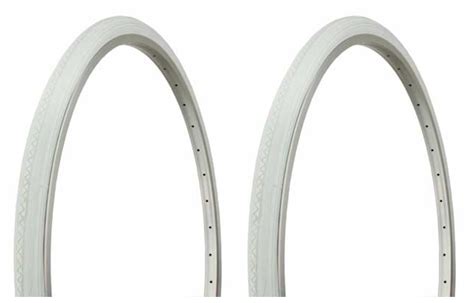 Tire Set 2 Tires Two Tires Duro 27 X 1 14 Whitewhite Side Wall Hf