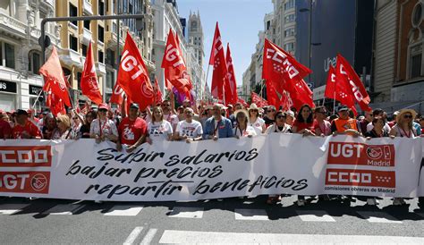 Manifestaci N Del De Mayo Por El D A De Trabajador En Madrid Horario