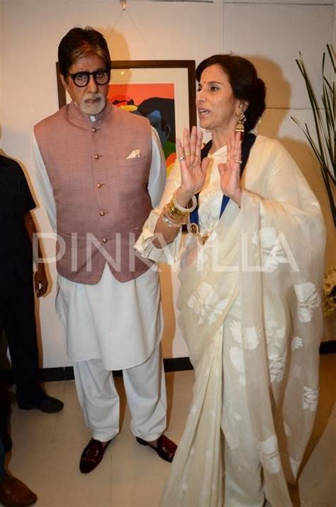 Jaya And Amitabh Bachchan Inaugurate An Art Show In Mumbai Wedding