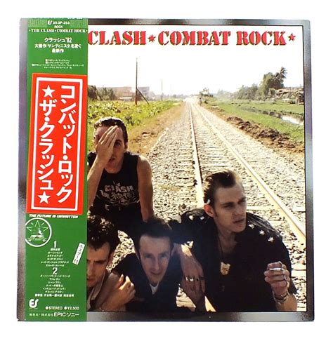 popsike.com - THE CLASH "Combat Rock" NEAR MINT 1982 JAPAN ORIG.1st ...