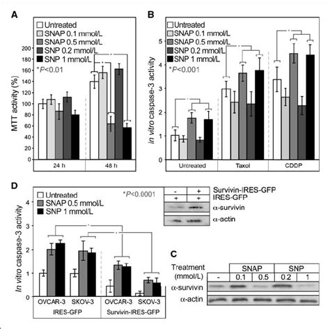 Effects Of No Donors On Cytotoxicity And Chemotherapy Induced Apoptosis