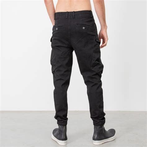 Black Cargo Pants Wolfensson