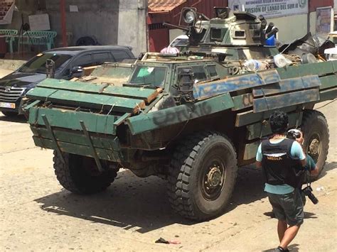 Philippine Defense Today Philippine Armored Vehicles With Ad Hoc Wood