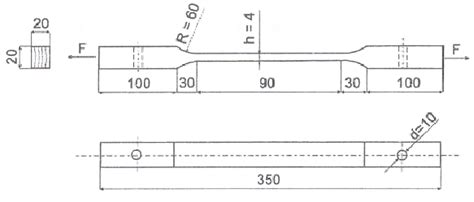 Tensile Strength Specimen Download Scientific Diagram