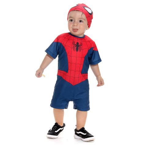 Fantasia Homem Aranha Bebe - Fantasia Homem Aranha Bebe - Marvel | Abrakadabra