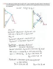 Problemas Resueltos P Y P Pdf Si Se Sabe Que El Ngulo