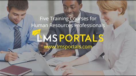 Five Training Courses for Human Resources Professionals