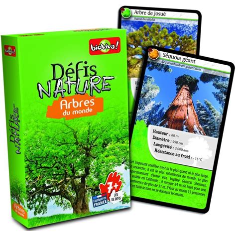 D Fis Nature Arbres Du Monde Jeu De D Fis Et De Collecte Bioviva