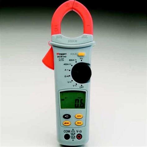 Megger Dcm Digital Clampmeter Megger Dcm Clamp Meter