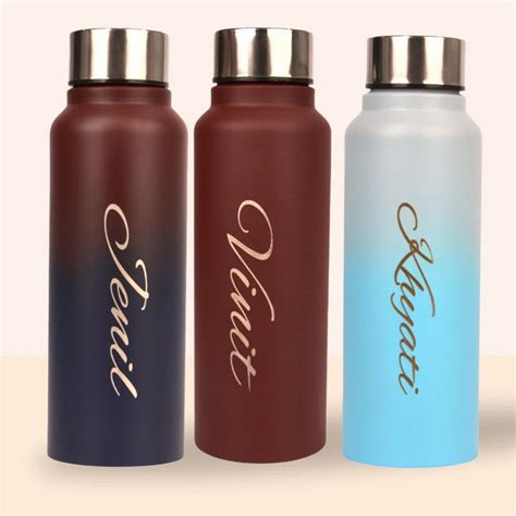 Personalized Perfect Classic Water Bottle Multi Color At Rs