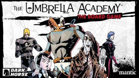 UMBRELLA ACADEMY: THE BOARD GAME NOW ON GAMEFOUND :: Blog :: Dark Horse Comics