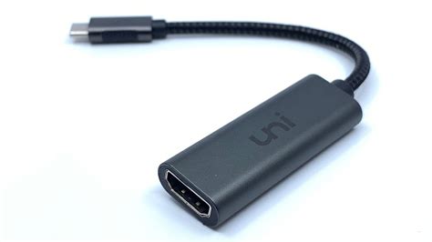 Uni Usb C To Hdmi 4k60hz Adapter Grey Youtube