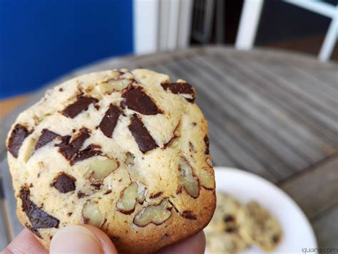 Cookies de Chocolate e Nozes Pecã Iguaria Receita e Culinária