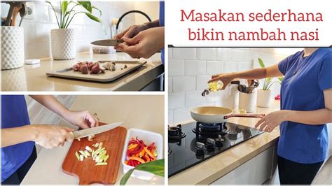 Aktifitas Ibu Rumah Tangga Masakan Rumahan Dapur Minimalis YouTube