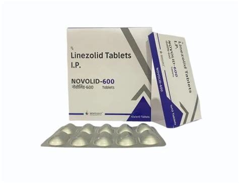 Novolilly Pharmaceutucals Linezolid 600 Mg Tablet At Rs 3900box In