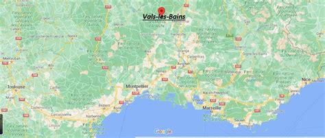 O Se Trouve Vals Les Bains Carte Vals Les Bains O Se Trouve