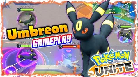 The Most Broken Eevee Of All Time Umbreon Pokemon Unite Umbreon