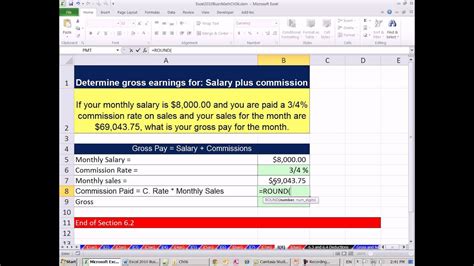 How To Calculate Gross Pay In Excel